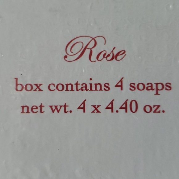 3/$35 Saponificio Rose Scented Soaps. - Picture 5 of 5